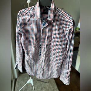 Tailorbyrd Men’s plaid shirt size medium like new